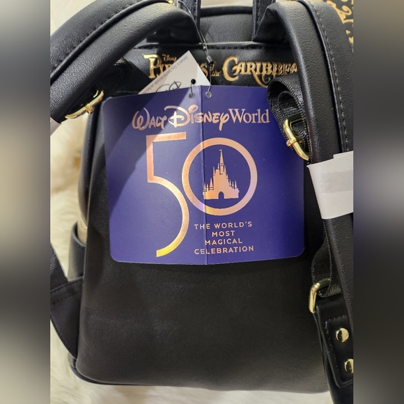Pirates of the Caribbean Mickey Main Attraction 50th Anniversary Loungefly - Picture 7 of 11